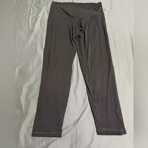 Offline by Aerie Black 7/8 High-Waisted Crossband Leggings